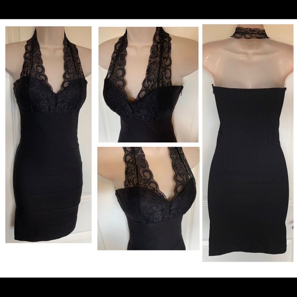 NWT Small Lace Padded Bust Bandage Dress - Picture 14 of 14